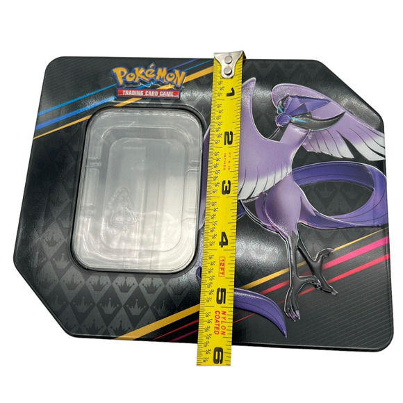 Pokemon Card Storage Tins EMPTY 2 Lots of 3 Crown Zenith 2022 Trading Game READ - Picture 11 of 14